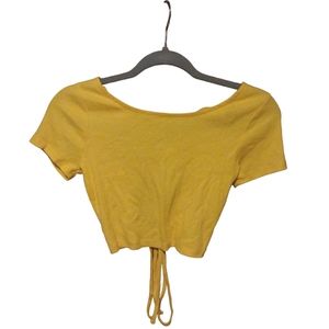 Wild Fable Tie Back Crop Top